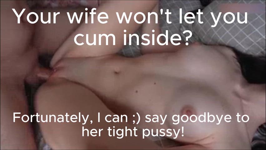 The husband will never learn! The pussy must always be full of cum, what do you think?