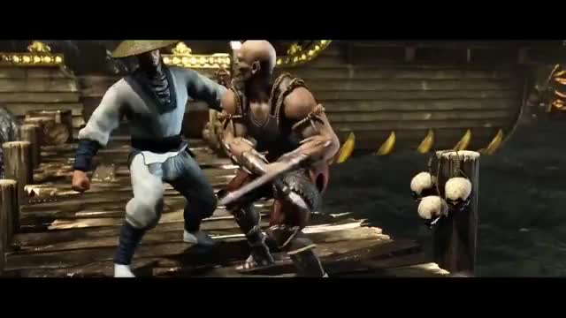 MKX - Grabs Baraka and Shocks Him Through His Arms