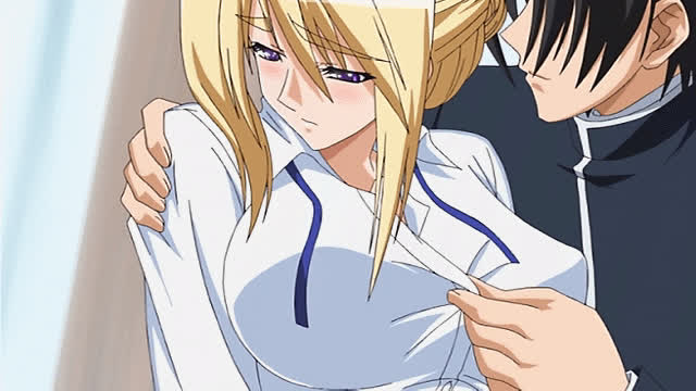 Anime Big Tits Ecchi Hentai gif