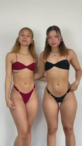 Ass Bikini Twins gif