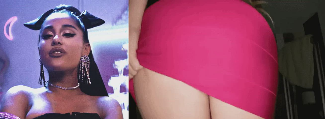 Ariana Grande Ass Fake gif