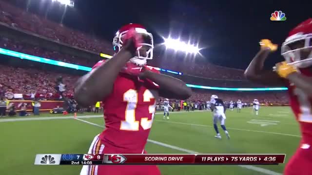 KC CHIEFS TD CELEBRATION 10/10/19