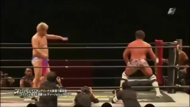 Japanese wrestling is amazing