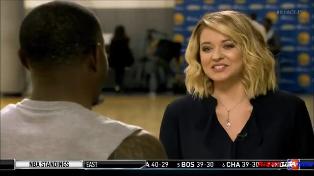 Kristen Ledlow On NBA Inside Stuff 1