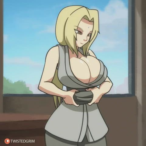 Tsunade Stripping (Twisted Grim)