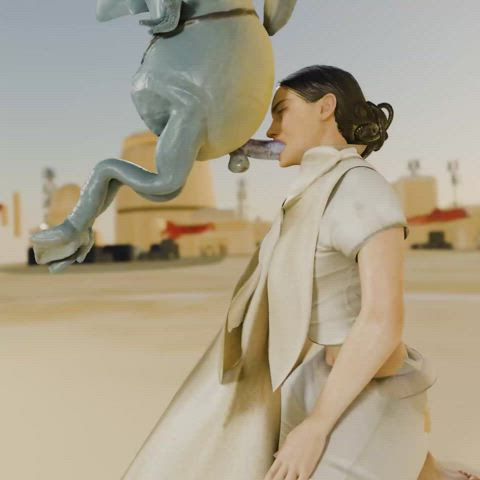 Padme Amidala sucks off Watto in Tatooine [UPDATE MODELS] (PN34)