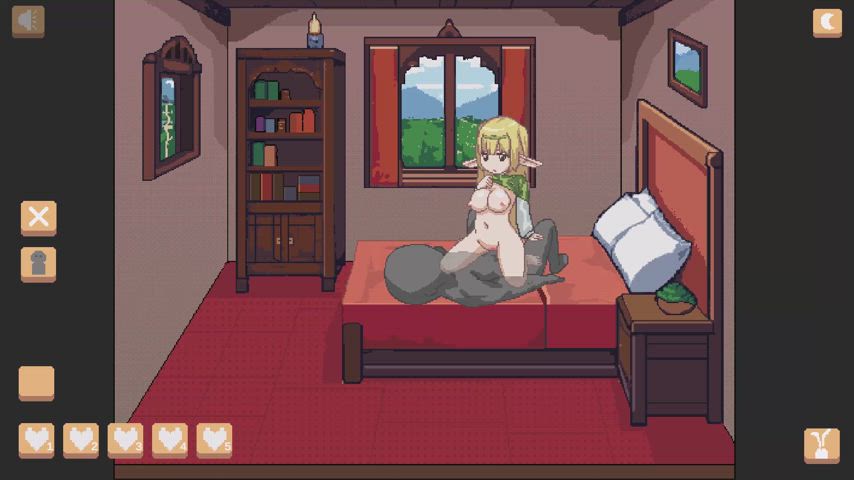 adult game animation anime boobs cute elf pixelated sex teen gif