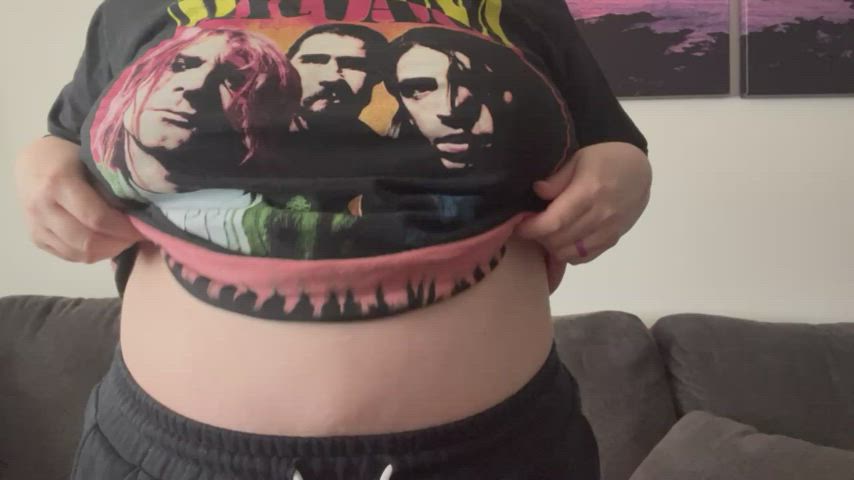 amateur bbw boobs bouncing tits chubby emo onlyfans tit worship titty drop gif