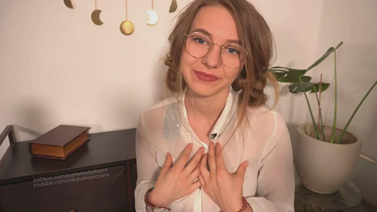 ASMR Big Tits Bra gif