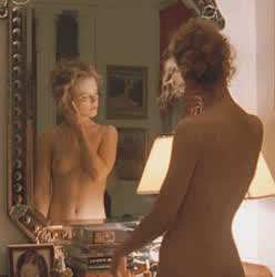 Celebrity Extra Small Mirror Nicole Kidman Nude Topless gif