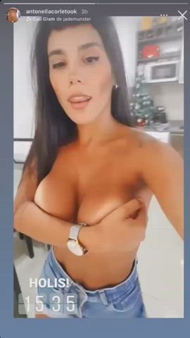 Argentinian Big Tits Tits gif