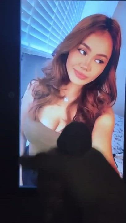 Asian Big Tits Ejaculation Malaysian Tribute gif