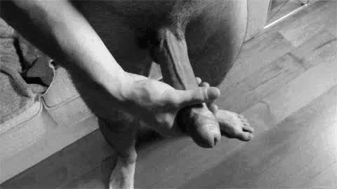 Cock Handjob Solo gif