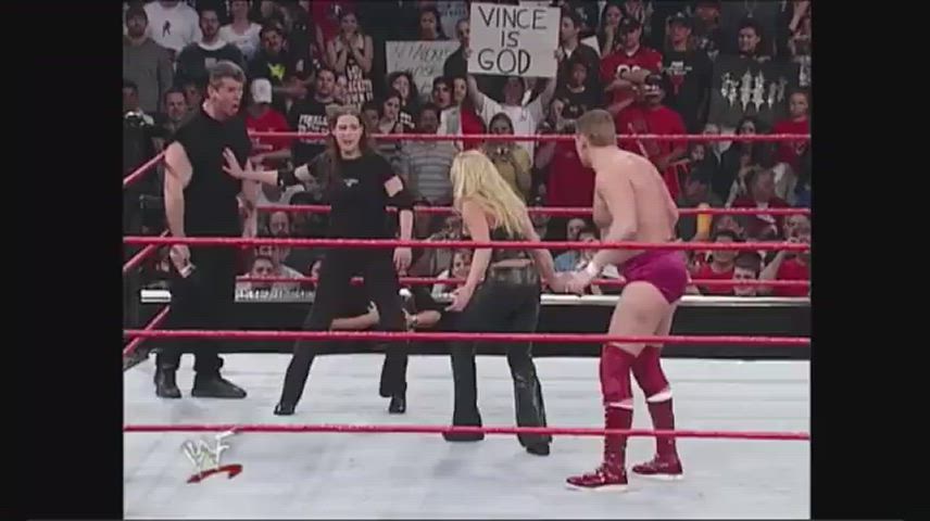 big ass booty jiggling trish stratus gif