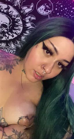 bbc bbw bwc chubby goth latina tattoo gif