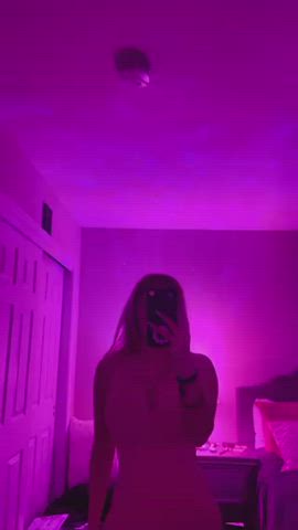 big tits blonde tiktok gif