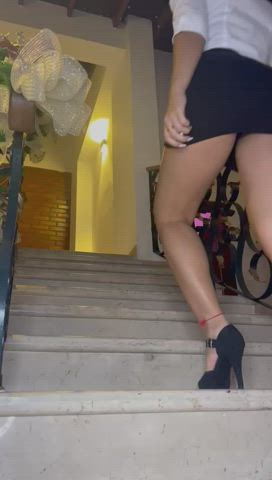 ass heels latina secretary sensual gif