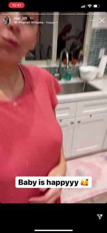 Boobs Nipple Pregnant gif