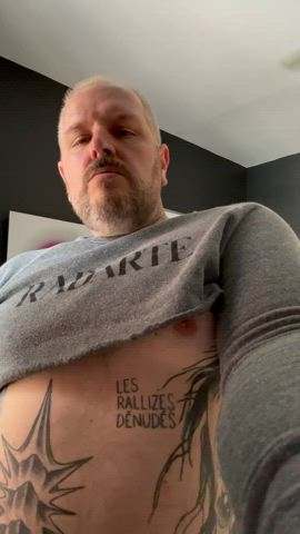 amateur chest daddy nipple onlyfans gif