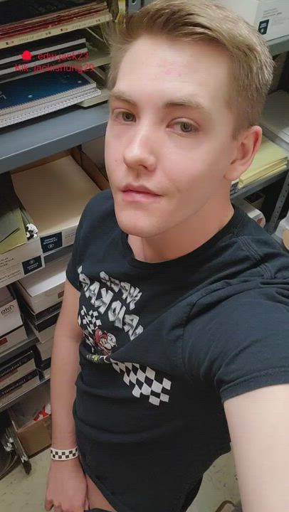 Come choke on my cock in the supply closet 😉
