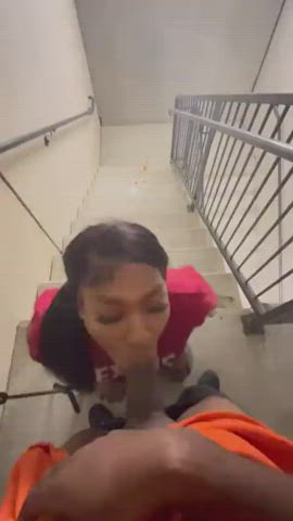 Head In The Stairwell