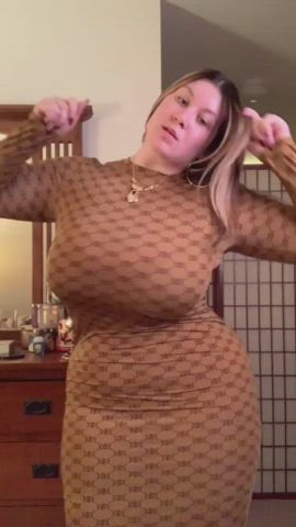 BBW Big Ass Big Tits Curvy gif