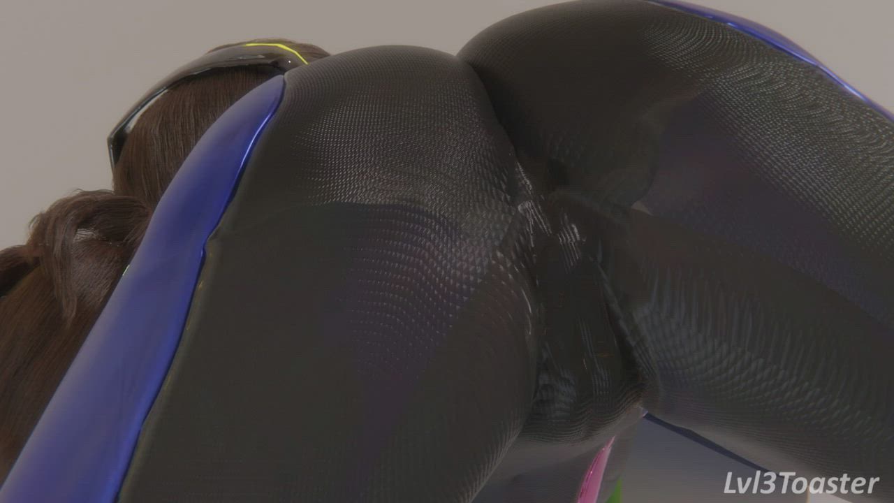 3D Overwatch Tights gif