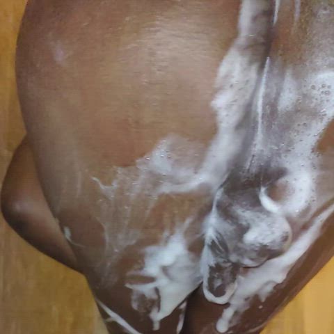 Ass Balls Jiggling Shower Slow Motion Soapy Solo Wet gif