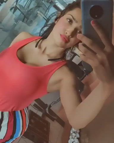 Curvy Gym Indian gif