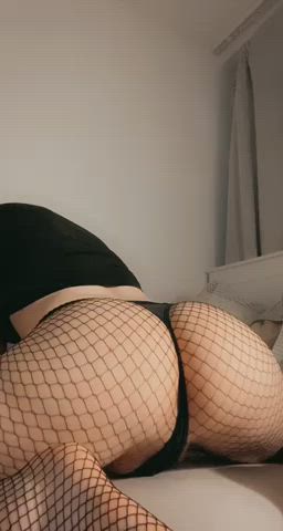 Are you patient or would you have to rip a hole in my fishnets to get to my pussy?