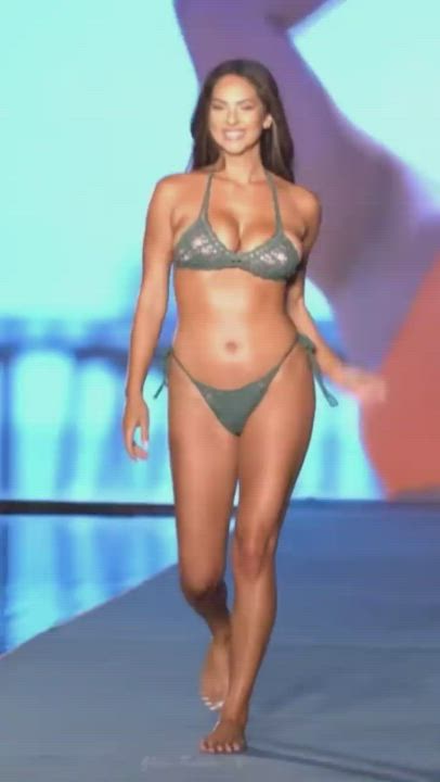 Bikini Model Smile gif