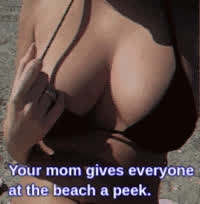She only takes you to the beach so she can meet meet more guys