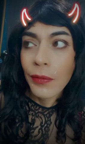 doll lips lipstick sex doll trans trans woman gif