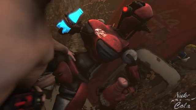 277921 - 3D Animated Fallout Sound Source_Filmmaker assaultron white-crow.webm