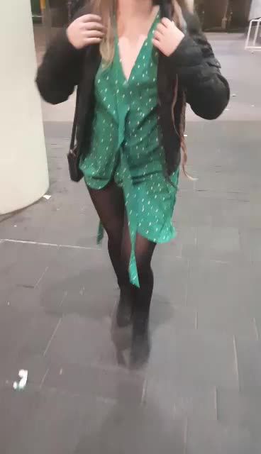 Flash when strutting down the street [Gif]