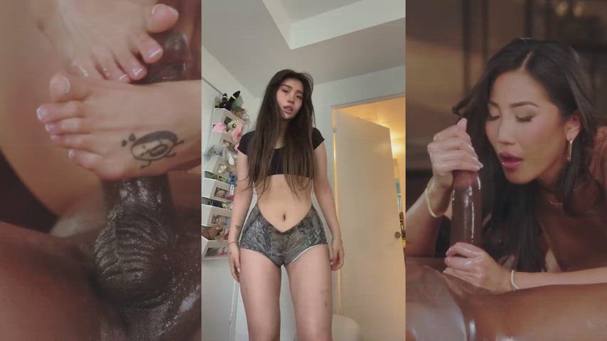 Asian TikTok BBC Splitscreen