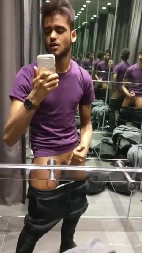 Jerking in the change room