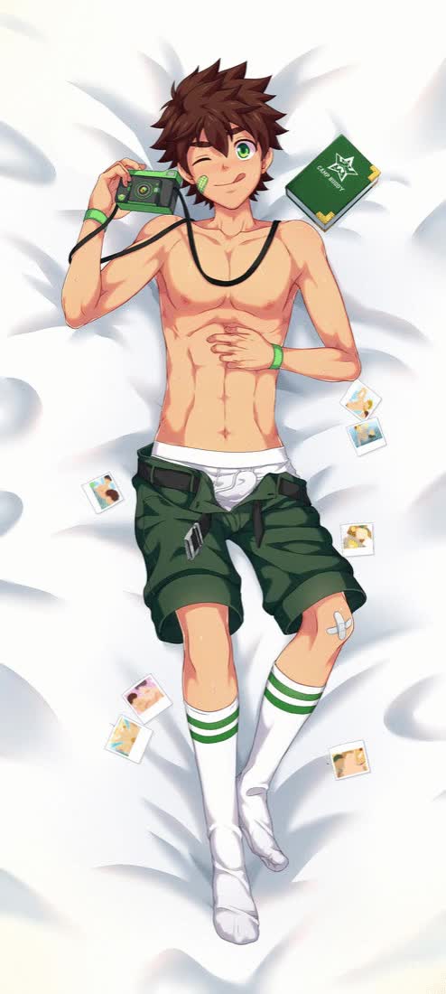 Keitaro dakimakura front b