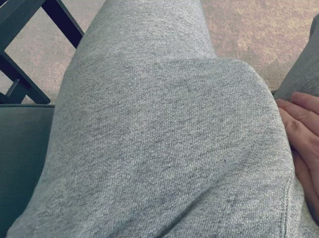 Grey sweat pants