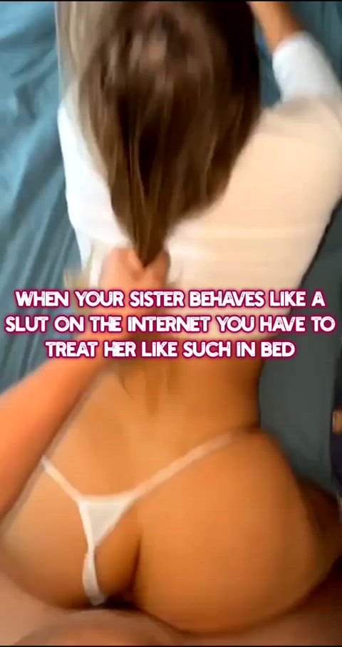 amateur big ass big dick caption hardcore pov sibling sister taboo teen gif