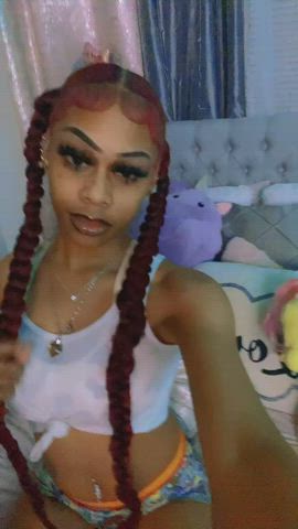 ebony teen tiktok gif