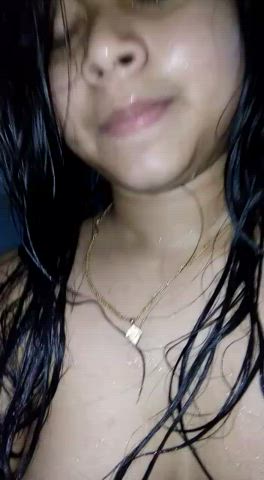 bangladeshi boobs desi indian nipples solo teen tits wet gif