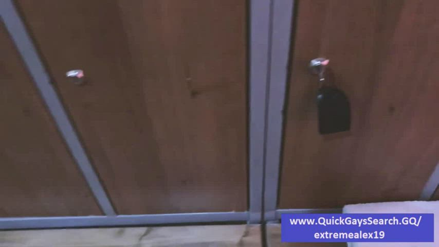 Gay Gym Shower Spy gif