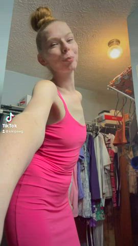 dress small tits tiktok gif