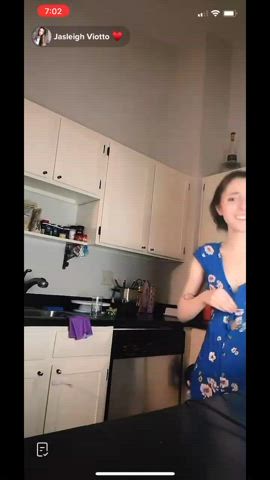 nipple nipples nipslip tiktok tits gif