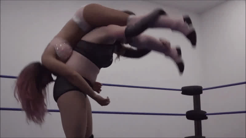 mexican white girl wrestling gif