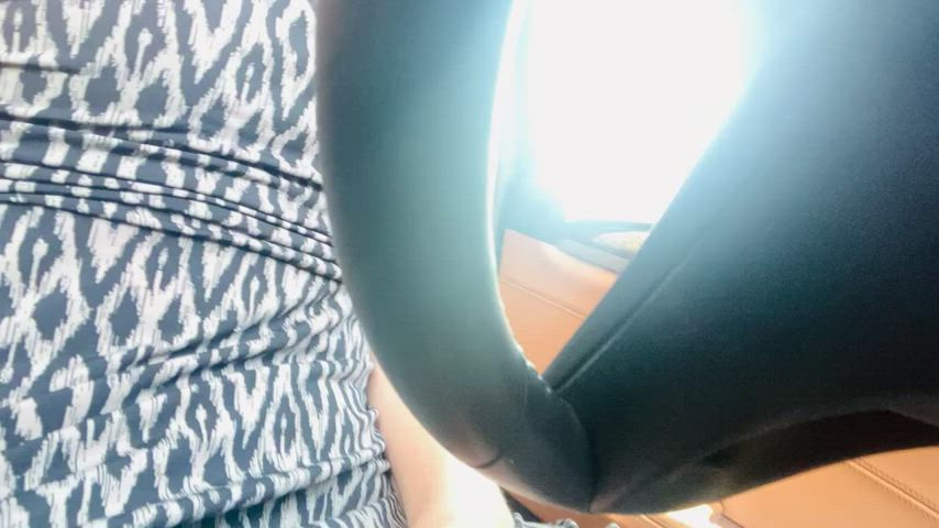 car fingering milf gif