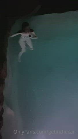 nude nudity pool swimming pool gif