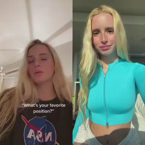 Boobs Busty Petite TikTok Tits gif