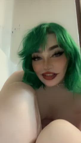 Bathtub Feet Trans Woman gif